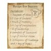Obraz Recipe for Success - Przepis na sukces - 31x26 cm